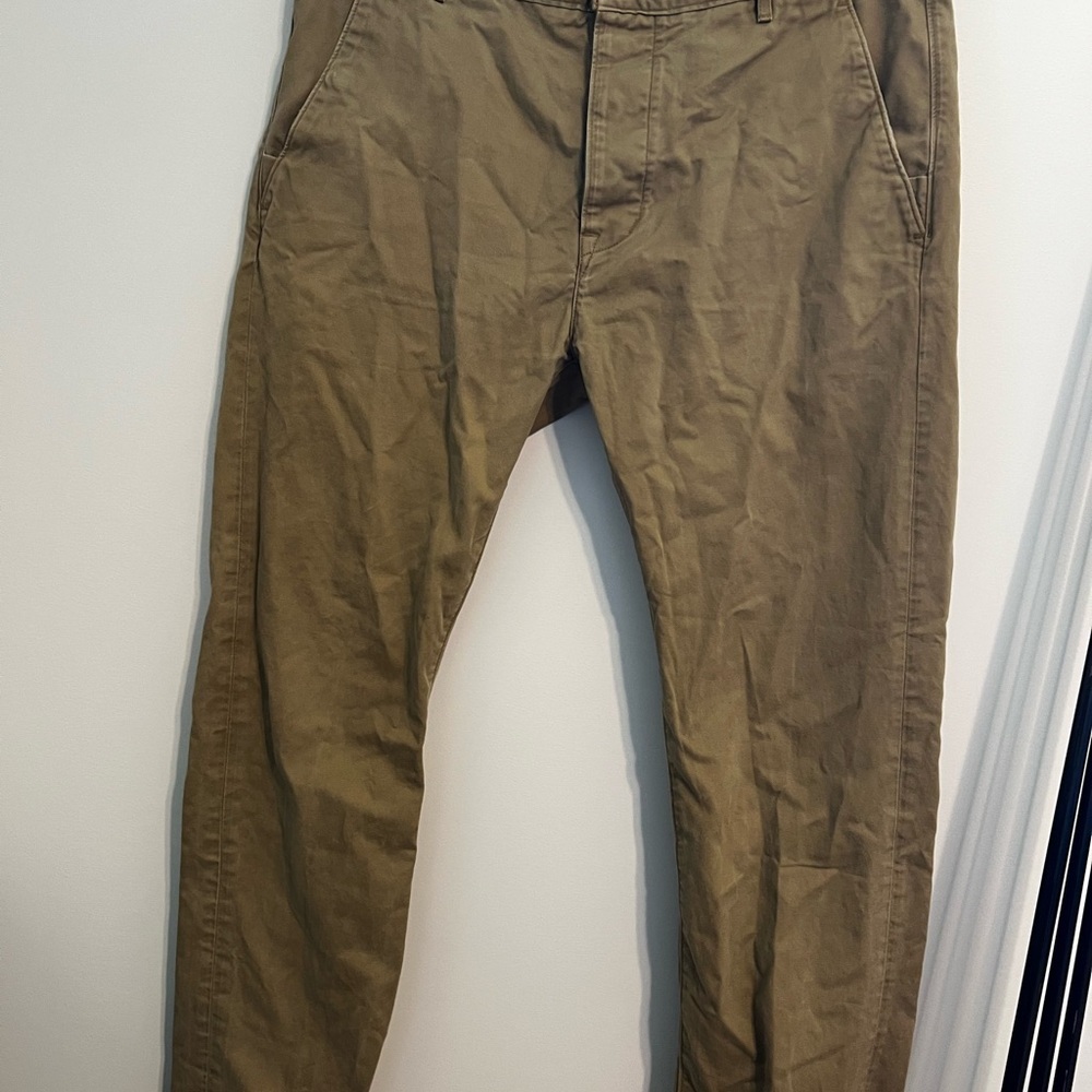 Levi's Tan Chinos Relaxed Cotton Twill 36x32